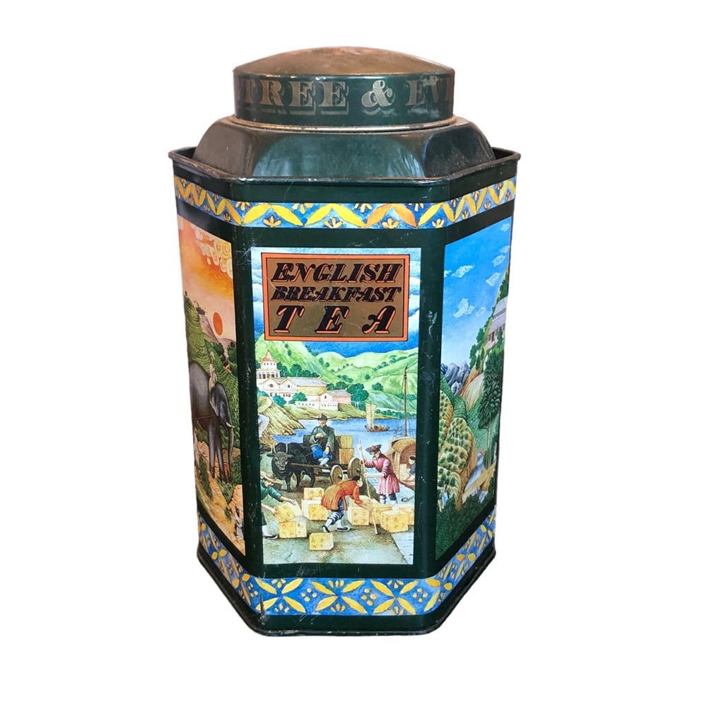 Vintage Crabtree & Evelyn Tea Tin - Picture 6 of 10
